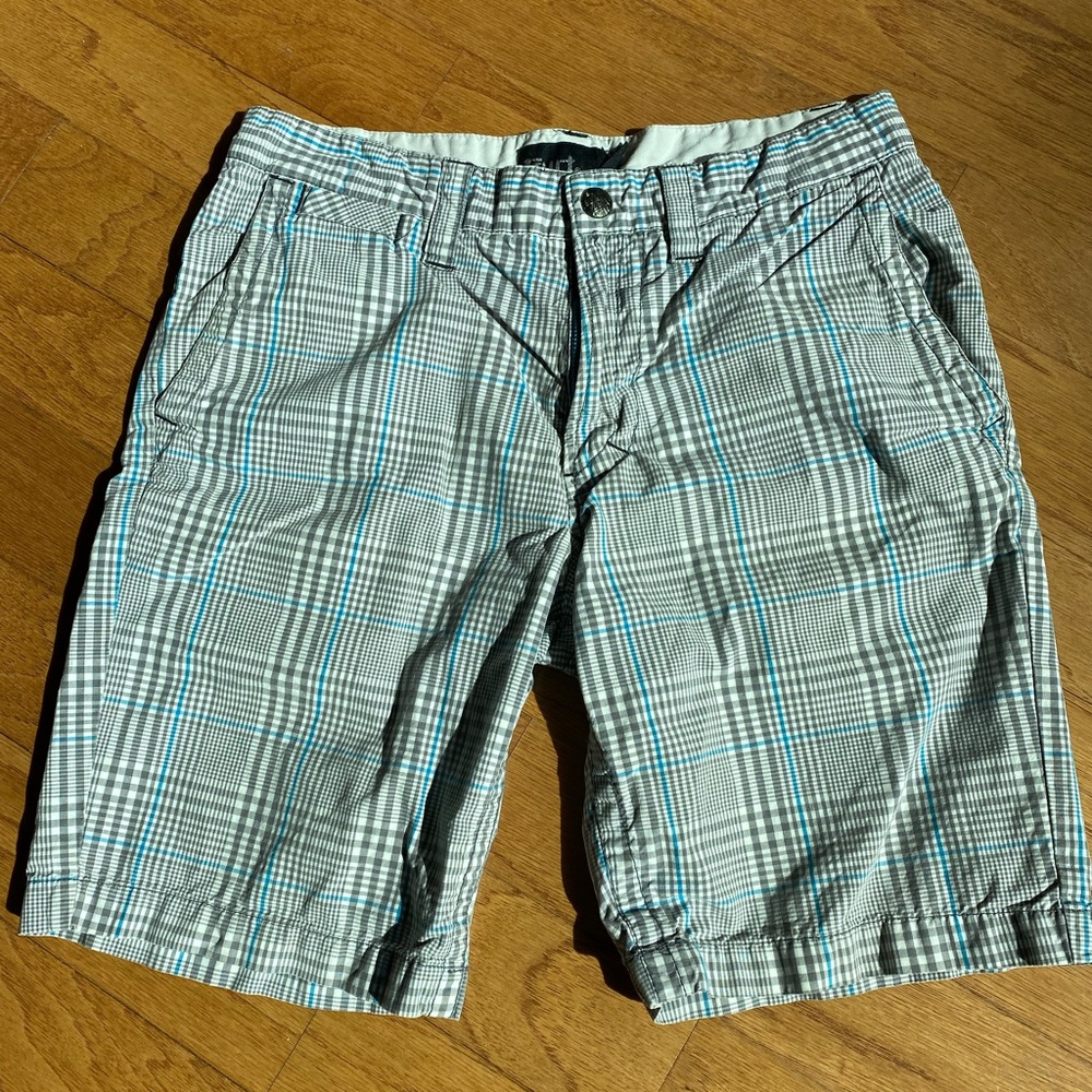 Vurt shorts in a plaid